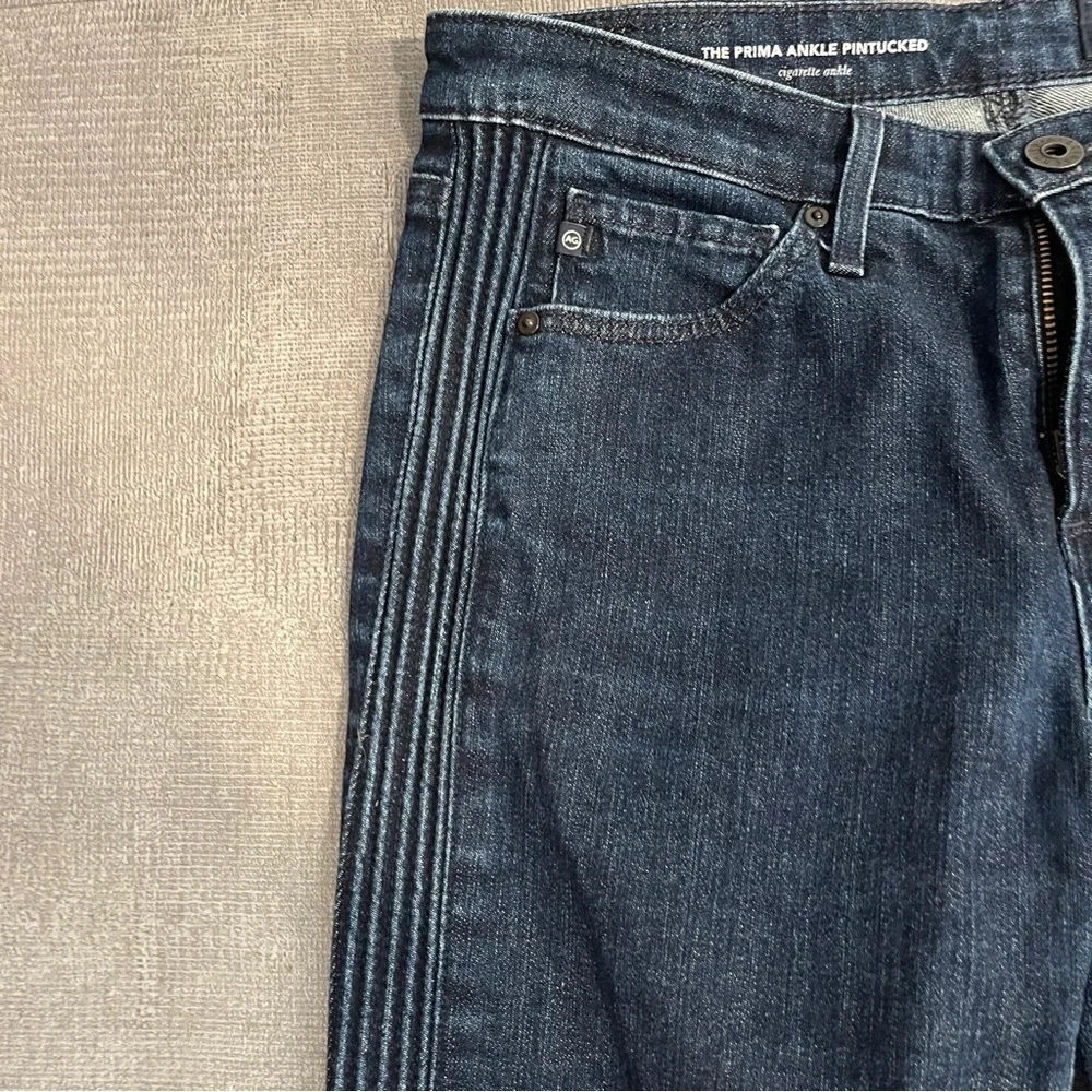 Adriano Goldschmeid Women's Dark Blue Ankle Skinny Jeans Size‎ 6 Regular